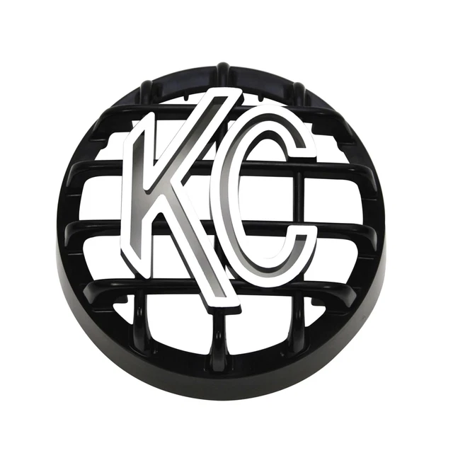 KC HiLiTES 7219 Stone Guard Rally 400 ABS Black White EA