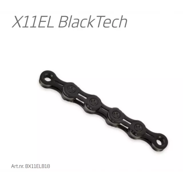 Kmc Chaîne X11EL Noir Technologie Lumière Supplémentaire