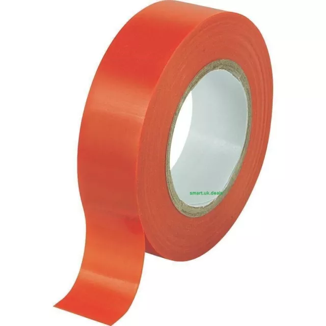 Electrical Insulation Tape 19mm x33m PVC Red IEC60454 wire cable Flame Retardant