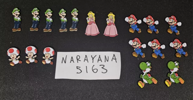 Super Mario Bros. Enamal Pins Badges Nintendo