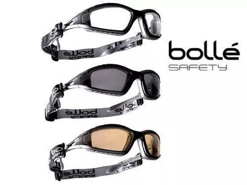 Bolle TRACKER PLATINUM Safety Work Glasses Anti-Scratch Anti-Fog Lens Goggles