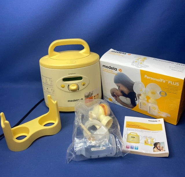 Extractor de senos eléctrico doble MEDELA Symphony versión 2.0 Plus y accesorios