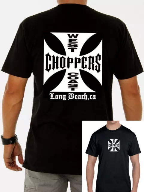 Camiseta hombre west coast choppers T shirt men Jesse James motorcycles biker