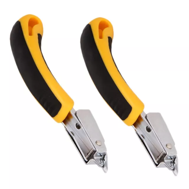 2 Pcs Nail Puller Tool Staple Removal Heavy Duty Remover for Office