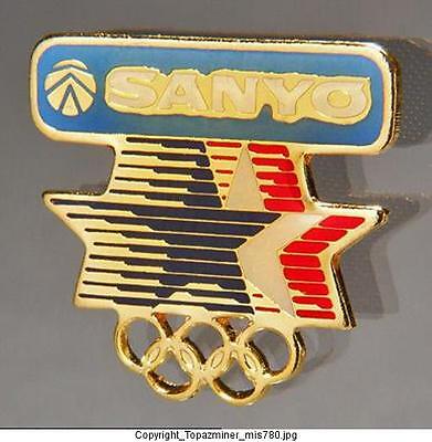 Aigle Los Angeles 1984 Xxiii Olympique Été Jeux Broche Sam Aigle Torche Relais Lumière 