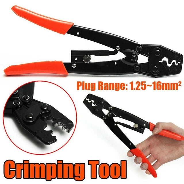 CRIMP TOOL WITH Ratchet Device For Anderson Plug Crimping Crimper Tool