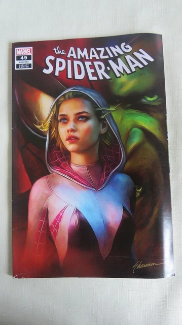 Amazing Spider-Man #49 - Shannon Maer Trade Variant - Cheap Vg- Damaged Copies