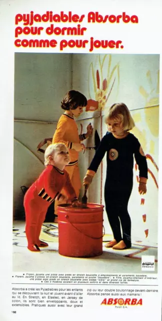 1971 Advertising 0623 Absorba Pyjadablesb Sleep Like Play Advertising