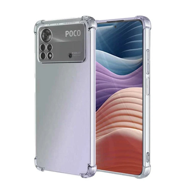 TPU Schutz Hulle Verstarkten Ecken Stossfeste Klar fur Xiaomi Poco X4 Pro 5G