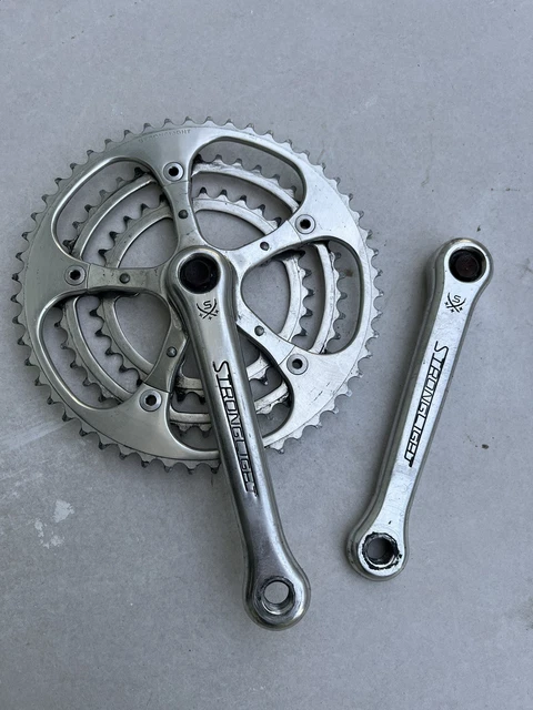 Stronglight 1000 Crankset Pedalier 52-42-32 ZICRAL / Mavic