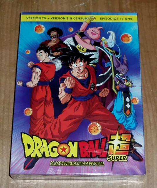 Dragon Ball Super Box 5 the Saga Of Trunks Future 3 DVD New (Sleeveless  Open) R2