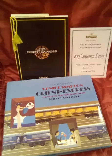 Venice Simplon Orient Express: The World's Most Celebrated Train, With Menu 1994