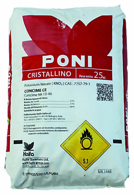 PONI HAIFA- NITRATO Di Potassio Cristallino Idrosolubile Kg.25 EUR