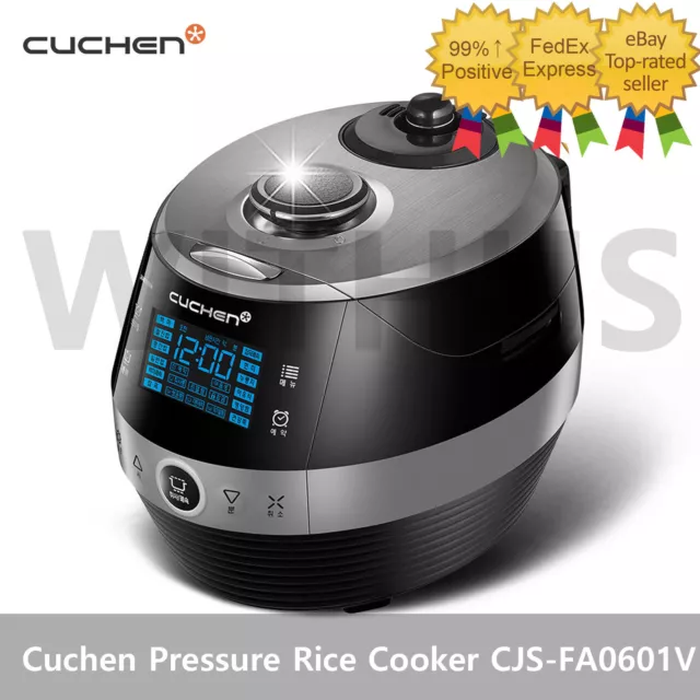 CUCHEN CJS-FD0604RV Pressure Rice Cooker 6-CUP – WellBeing More