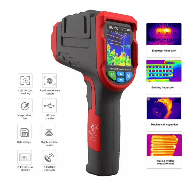 Noyafa NF-521 Thermal Imager Camera Infrared Floor Heating Detector Thermometer