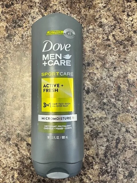 Dove Men + Care Sport Care Body Wash Active + Fresh MicroMoisture 18 oz