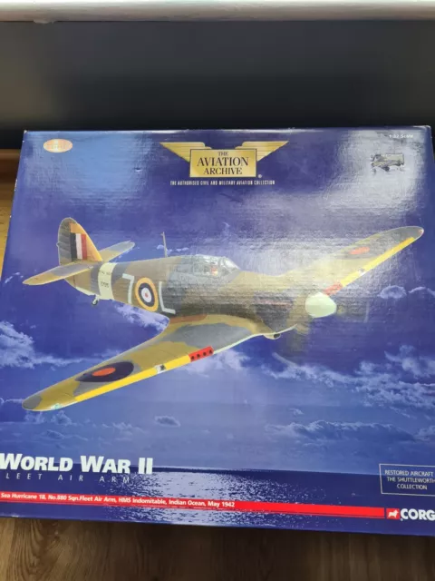 Corgi Aviation Archive 1:32 Hawker Sea Hurricane Ltd Edition. UK ONLY. NO...