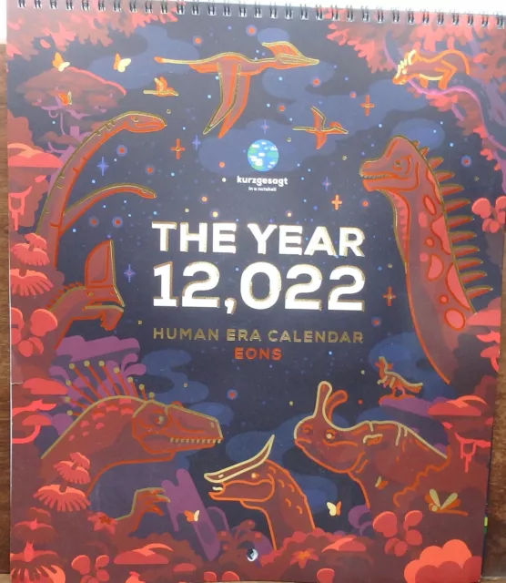 KURZGESAGT IN A Nutshell THE YEAR 12,022 HUMAN ERA CALENDAR EONS NEW