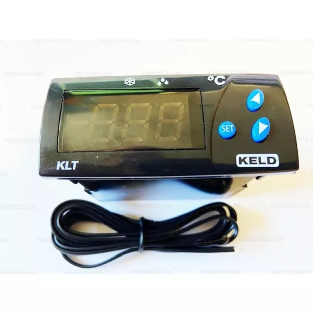 Thermostat Digital EVK201N7,220V Et Sonda : Ntc / Ptc Sortie : CO-16A (5) Mesure