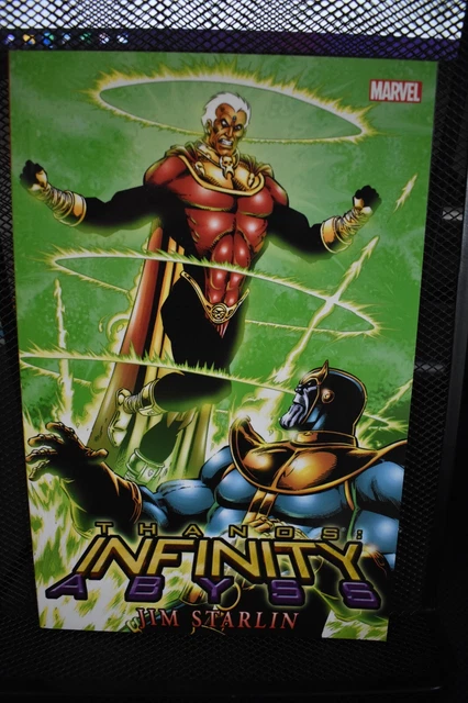 Thanos Infinity Abyss Complete Marvel TPB BRAND NEW RARE Jim Starlin Warlock