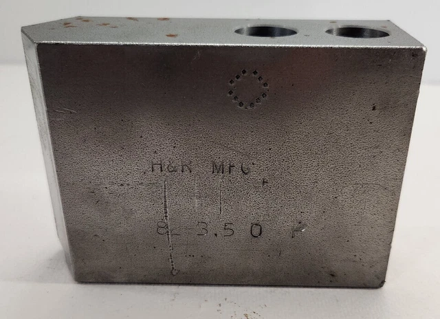 H&R MFG - 82-3.5OP -1.5mm x 60 Degree Serrated  - Square Soft Lathe Chuck - 2x