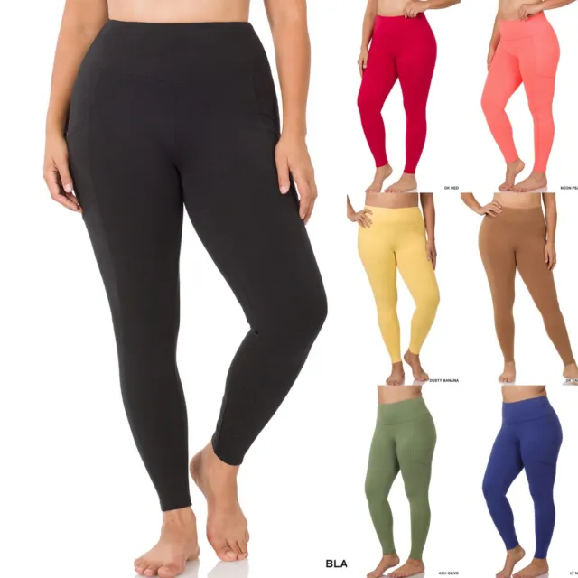 Zenana Leggings With Pockets FOR SALE! - PicClick