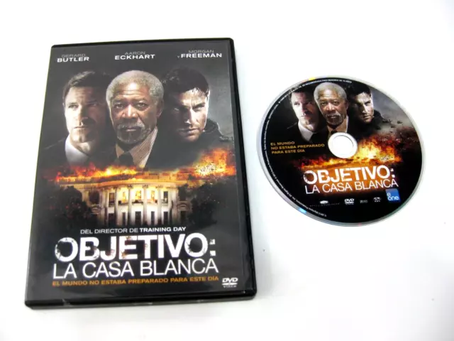 Objetivo : La Casa Blanca Dvd Gerard Butler Aaron Ackhart Morgan Freeman