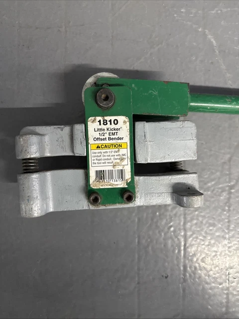 TEMCo TH3030 Dual-Size Conduit Offset Bender – ½" & ¾" EMT In One Tool