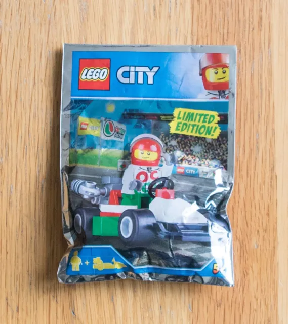 LEGO - City - Race Driver and Go-kart - Foil Pack - 951807 - New & Sealed