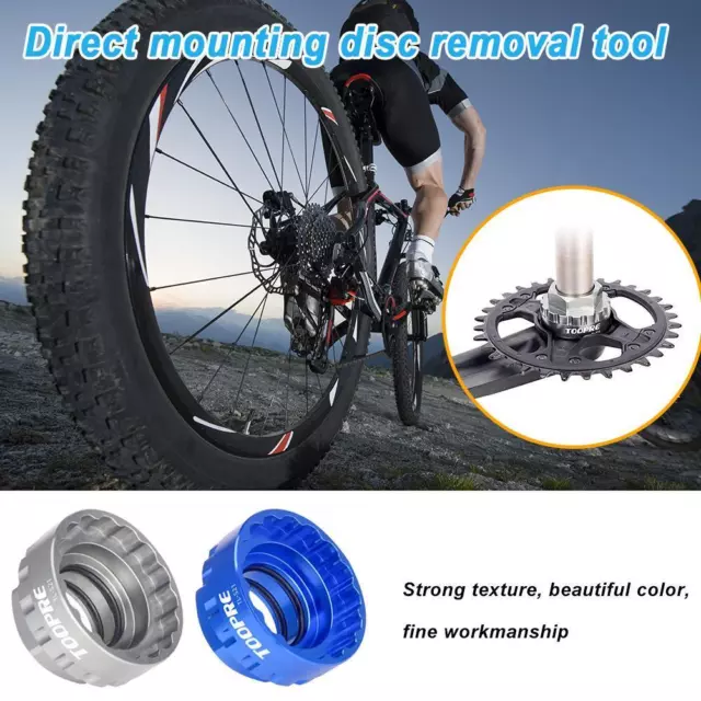 Bike Direct Mount Chainring Lock Ring Tool for Shimano M7100 M8100 M9100