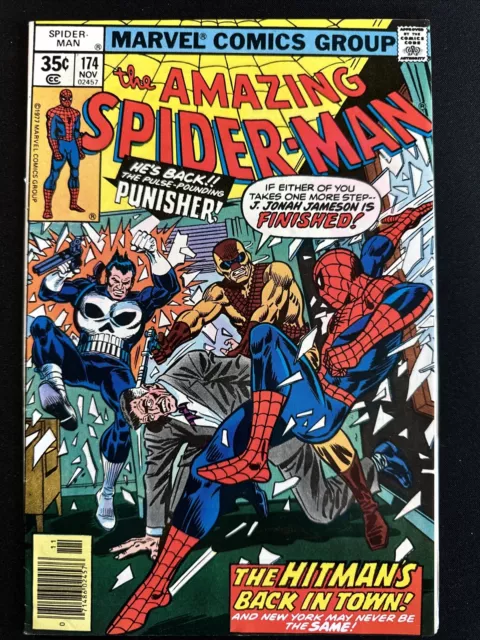 The Amazing Spider-Man #174 Marvel Comics 1st Print Bronze Age 1977 Fine/VF