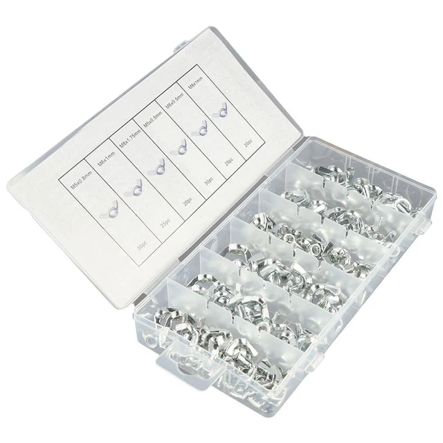 Kit assortimento elementi di collegamento set dadi ala produzione fai da te
