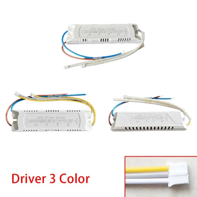 1Pcs LED Driver 3color Adapter For LED-Lighting Non-Isolating Transformer New