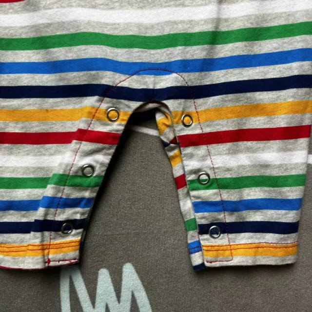 Crayola Colorful Striped Romper 3 Months 2