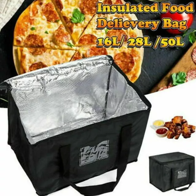 Large Food Delivery Insulated Bags Pizza Takeaway Thermal Warm,Cold Bag Ruck