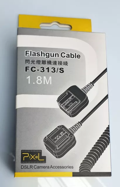 Pixel Disparador de Flash Cable FC-313/S para Sony A