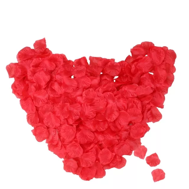 Red Rose Petals 2000 Romantic Night Flower Decorations Sweetest Day