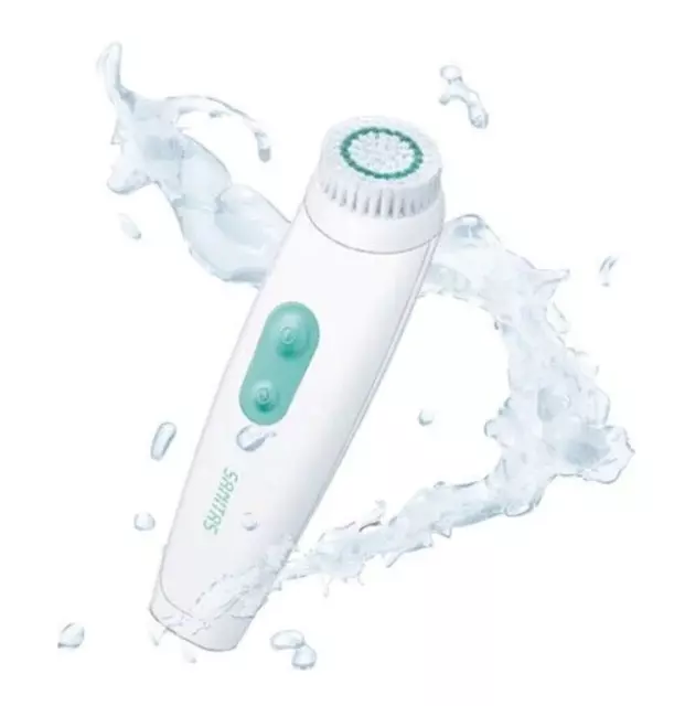 SANITAS SFC 90 Facial Brush For Daily Facial Cleansing And Care Incl. 3  Attachme £29.99 - PicClick UK