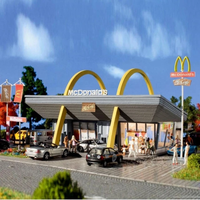 Restaurant MC Donald - HO-1/87-VOLLMER 43634