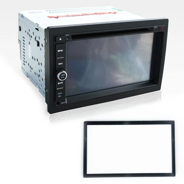 Telaio Adattatore 2 DIN Per Autoradio 7 Pollici – Compatibile Con Fiat Panda 2003-2012, Pannello In ABS