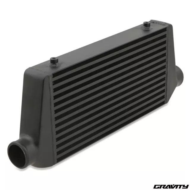 2.5" 63mm BLACK ALUMINIUM CUSTOM 450x225x65mm FRONT MOUNT INTERCOOLER FMIC CORE