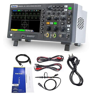 HANTEK 2D10 2D15 1GSa/s Digital Bench tipo oscilloscopio GENERATORE DI SEGNALE 