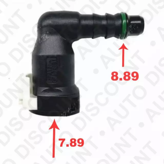 Raccord rapide connecteur durite pompe de gavage carburant POUR PEUGEOT CITROEN 3