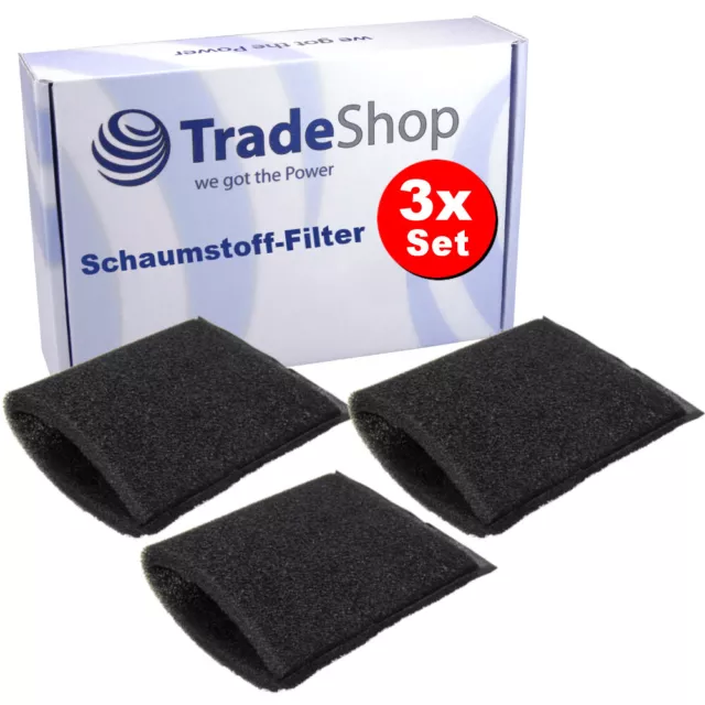 3x Schaum Filter für Kärcher NT27/1, NT48/1 - 5.731-595.0 Nass-/Trockensauger