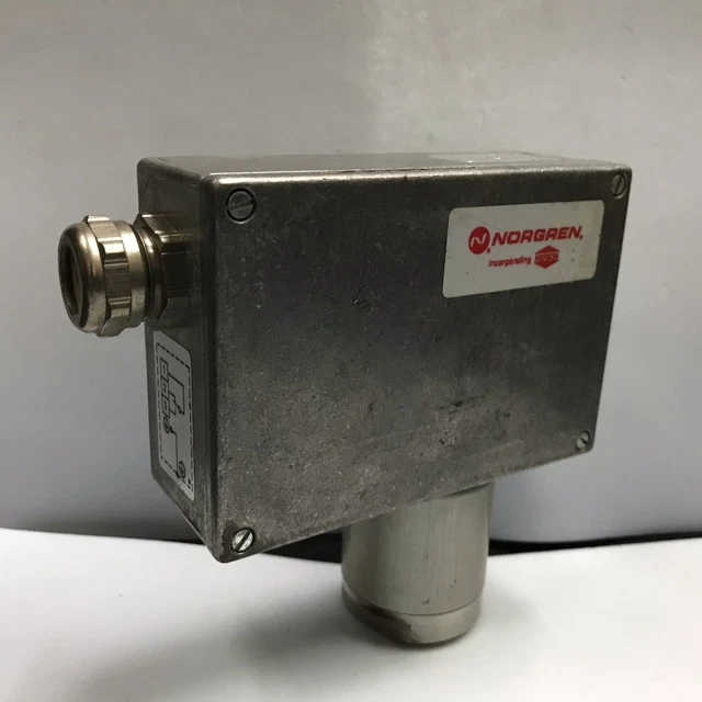 NORGREN 1811605000000000 Electro-Mechanical Allfluid Pressure Switch 0.5-10 bar