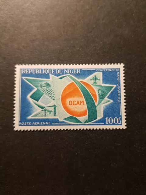 Stamp Niger Organization Madagascan Post Aerial Pa N° 79 New Luxury MNH 1967