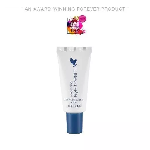 Forever AWAKENING EYE CREAM with Aloe Vera, 21g, Brand New Sealed