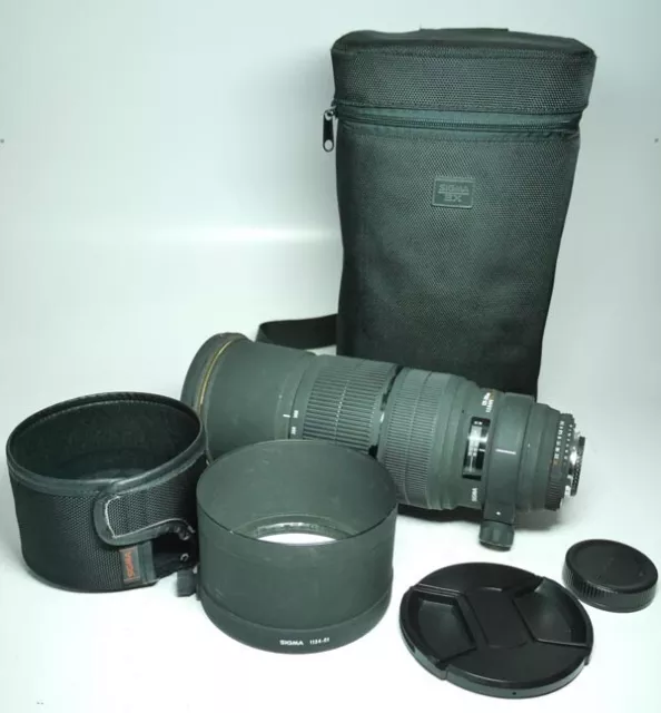 Sigma EX DG HSM APO 2.8 120-300mm Objektiv für Nikon F An-Verkauf! ff-shop24