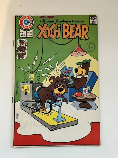 YOGI BEAR  - Marvel / CHARLTON COMICS JOB LOT HANNA BARBERA 1970'S