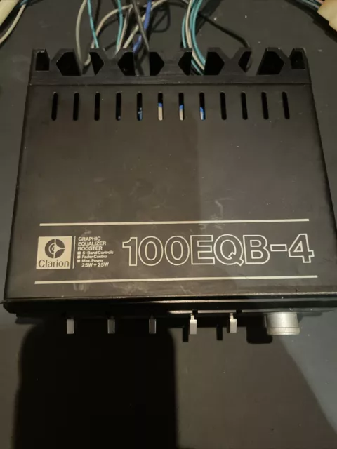 Clarion 100EQB-4 Graphic Equalizer Booster